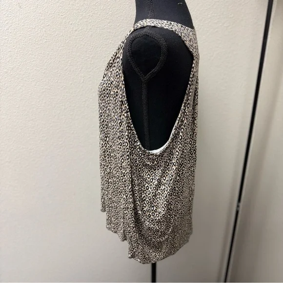 Liverpool Leopard Print Sleeveless Top. Size XL - Picture 3 of 7